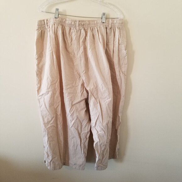 Gloria Vanderbilt Casuals Capri Pants Summer Size 2X Plus - Picture 11 of 14